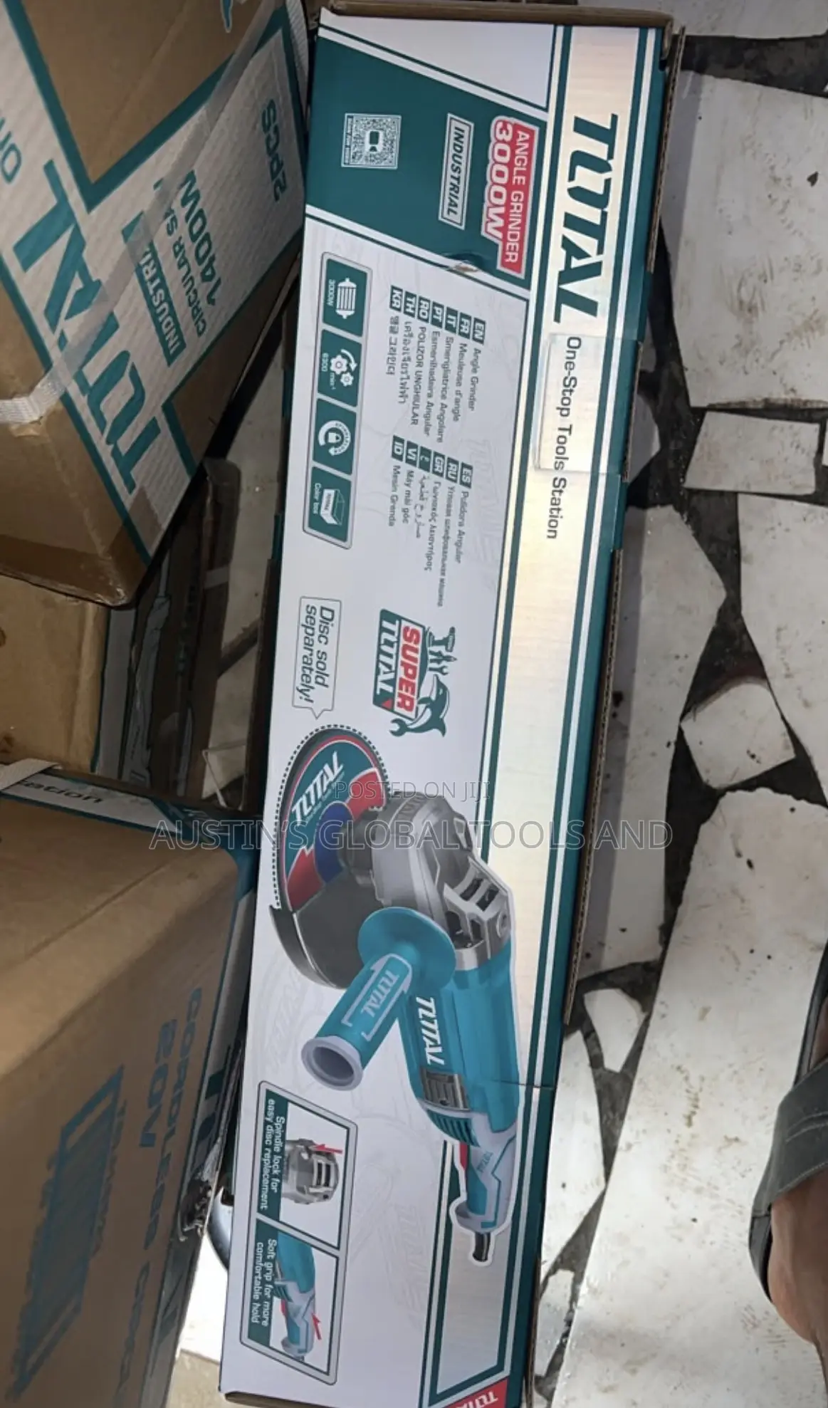 Industrial Angle Grinder