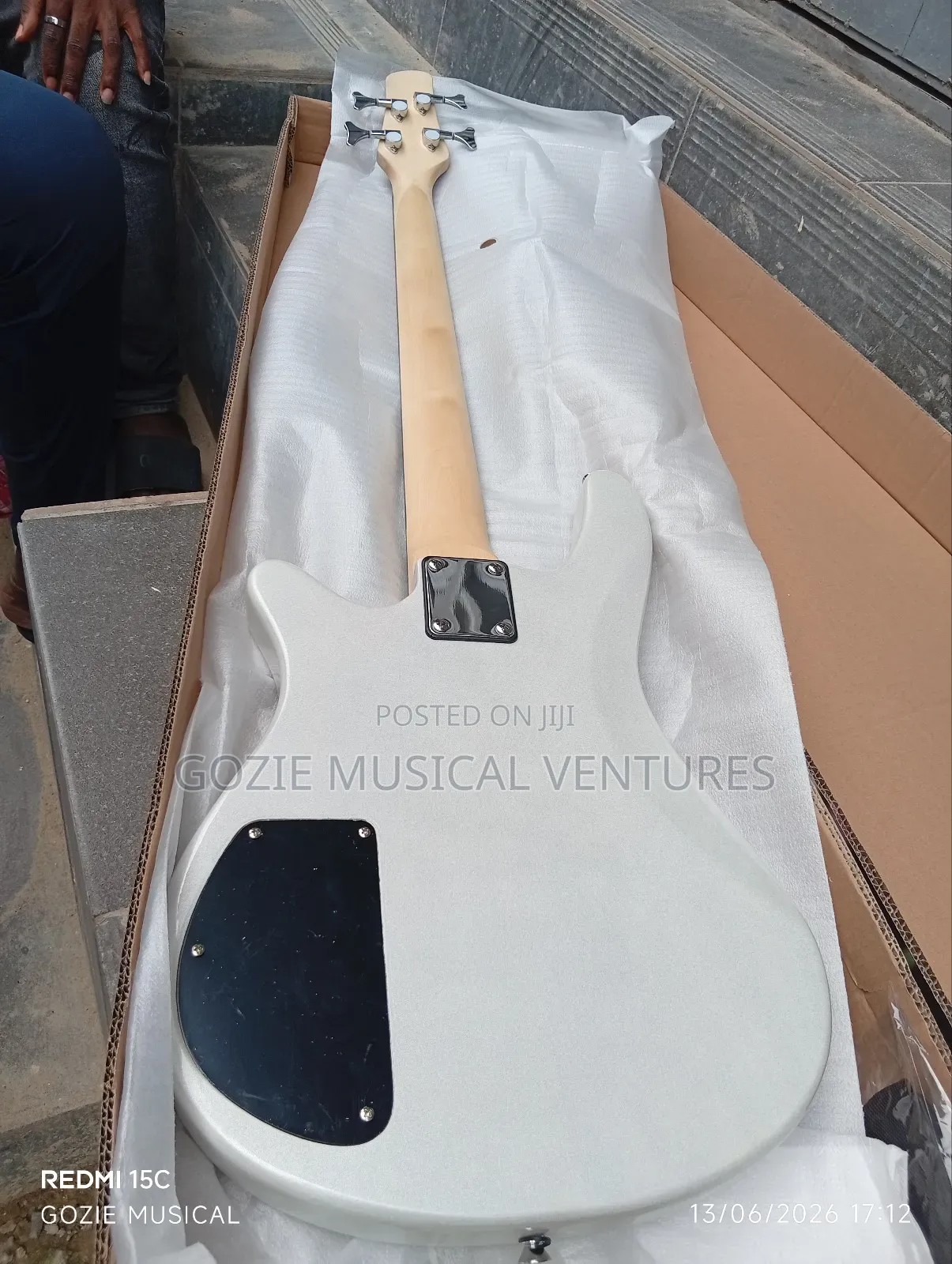Massive Sound Four String Passive Bass Guitar 