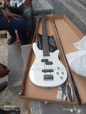 Massive Sound Four String Passive Bass Guitar 