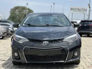 Toyota Corolla S 4dr Sedan (1.8L 4cyl CVT) 2015 Black