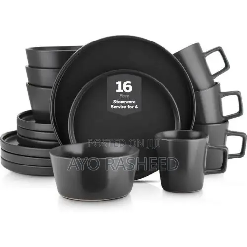 Dinner Set Black