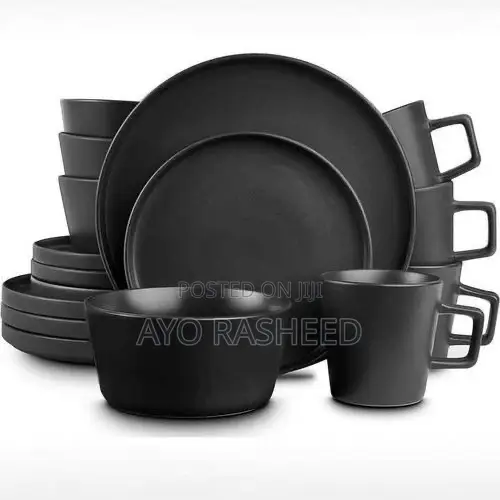 Dinner Set Black