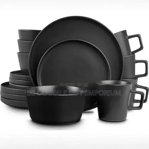 Dinner Set Black