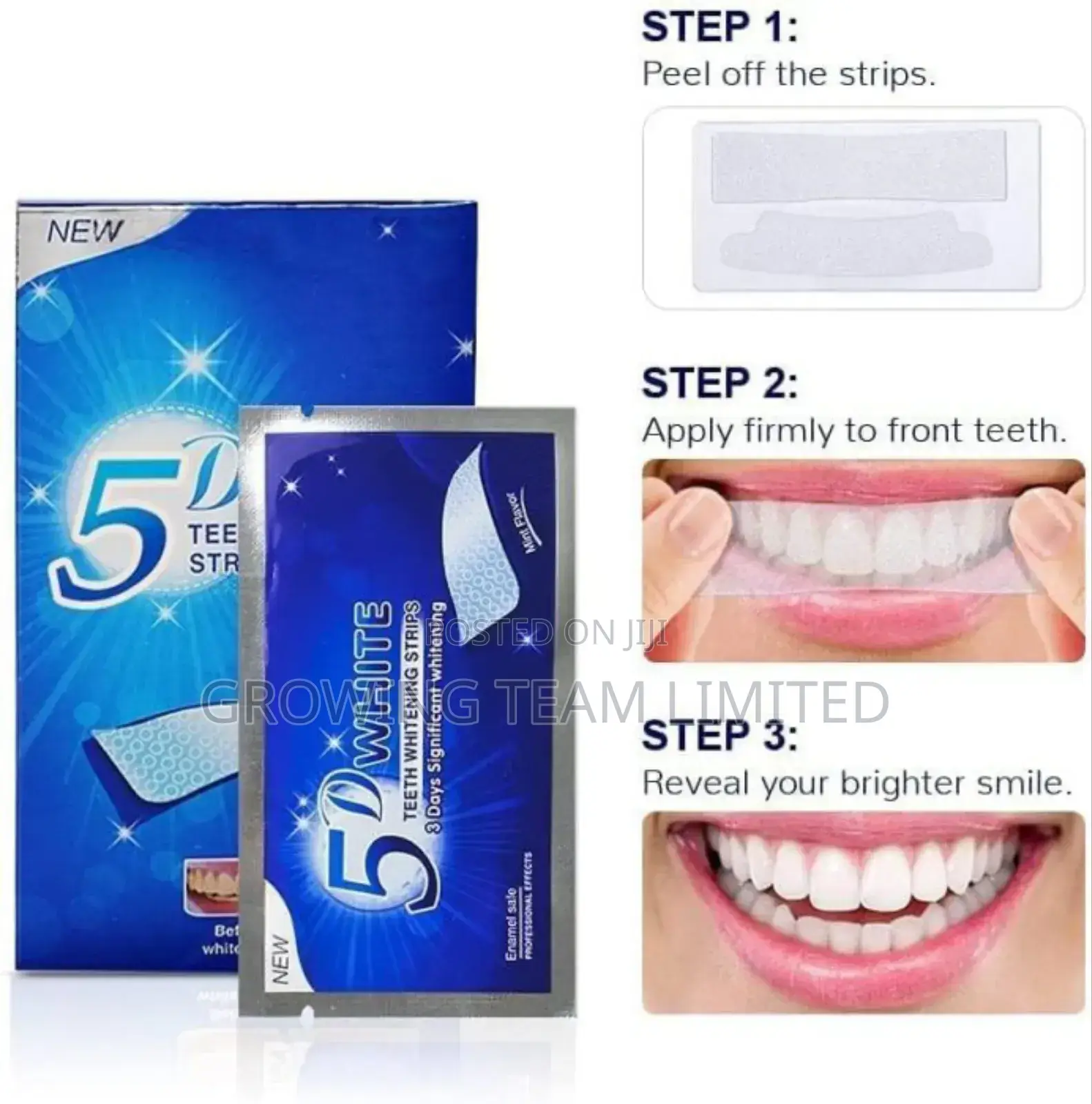 Teeth Whitening Strips 5d 14pc
