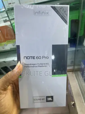 New Infinix Note 60 Pro 256 GB