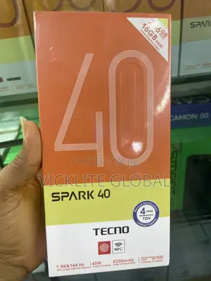 New Tecno Spark 40 256 GB