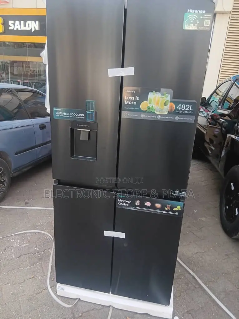 Hisense Side By Side Fridge 4 Doors With Dispenser