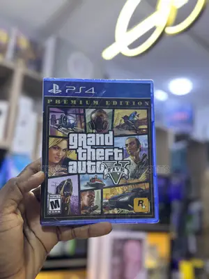 Grand Theft Auto v Premium Edition Ps4 Game Disc | Gta 5 | New Sealed