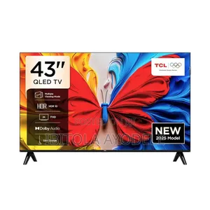 TCL 43" Inches Qled Google Smart Tv - 2025 Edition