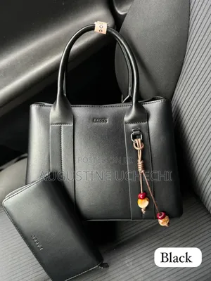 Gorgeous Bagco Multicolour Handbag Matching Wallet Set
