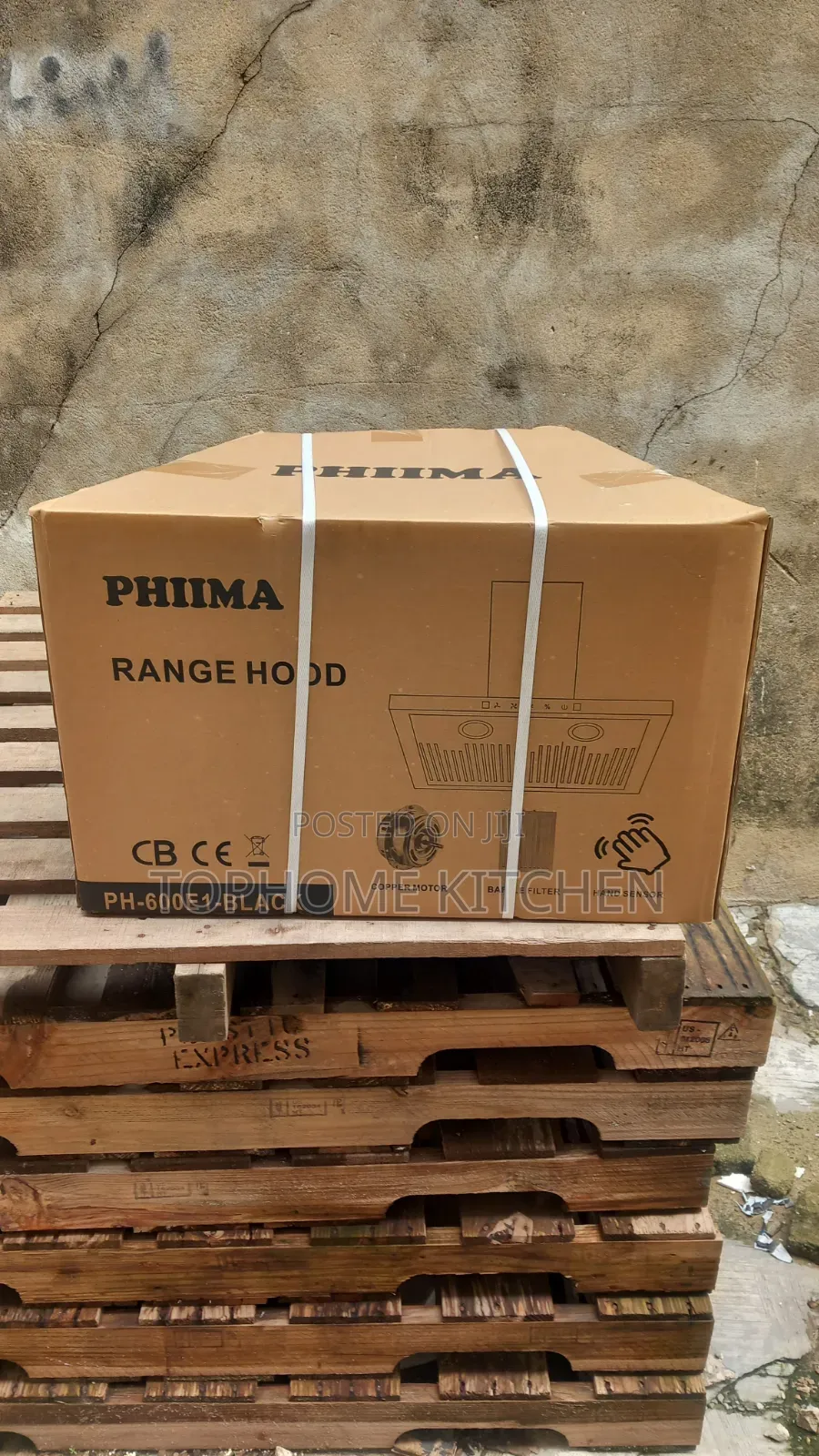 Original Phiima Heat Extractor Soft Touch Handwave Control 60x60cm