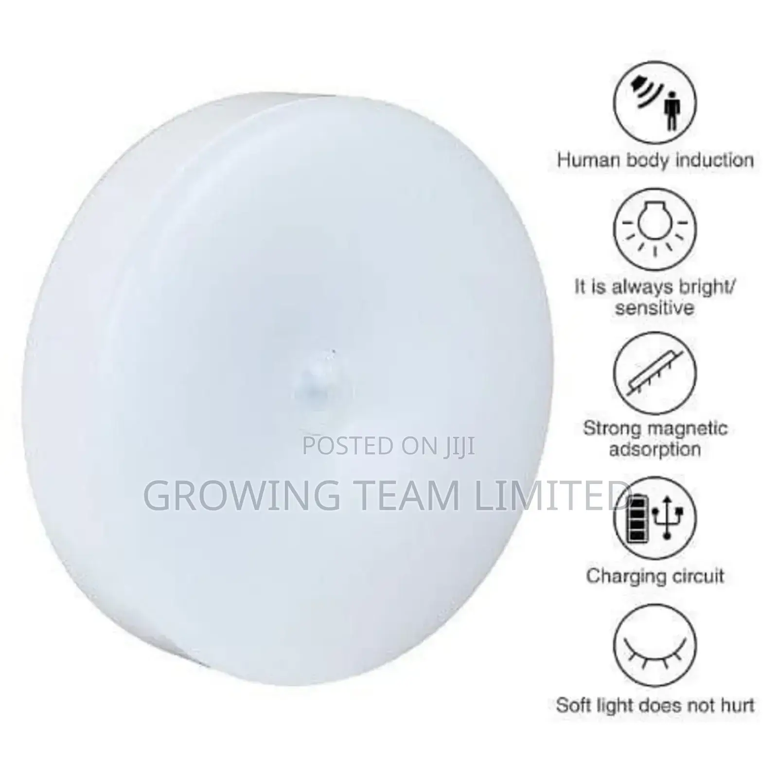 Led Motion Sensor Light -Round Type