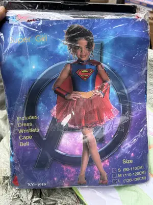 Supergirl Kids Costume