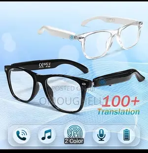 Smart Glasses.Ai Translations, Music Player, Bluetooth Connection.Vide
