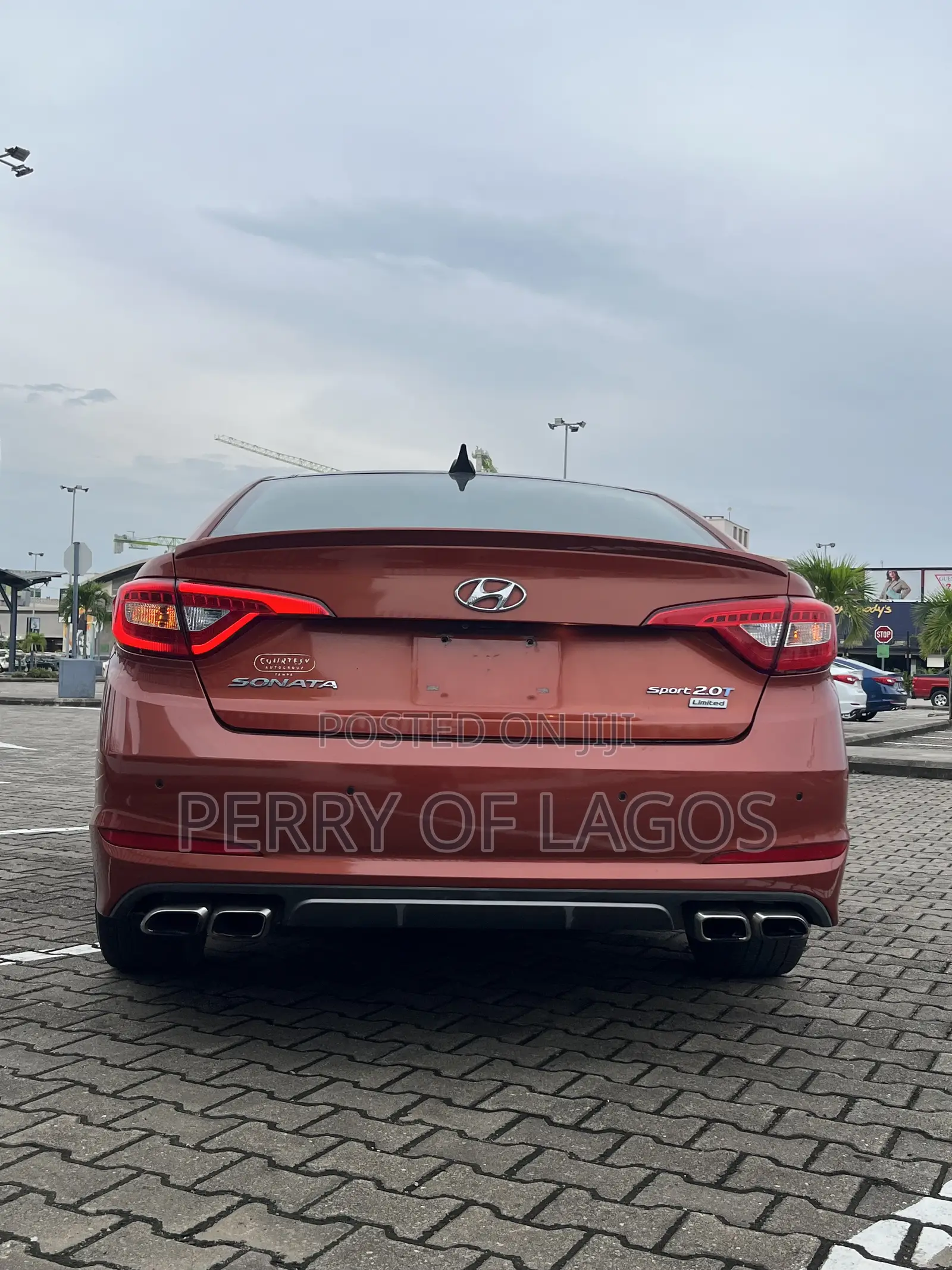 Hyundai Sonata 2015 Orange