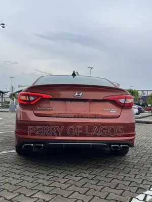 Hyundai Sonata 2015 Orange