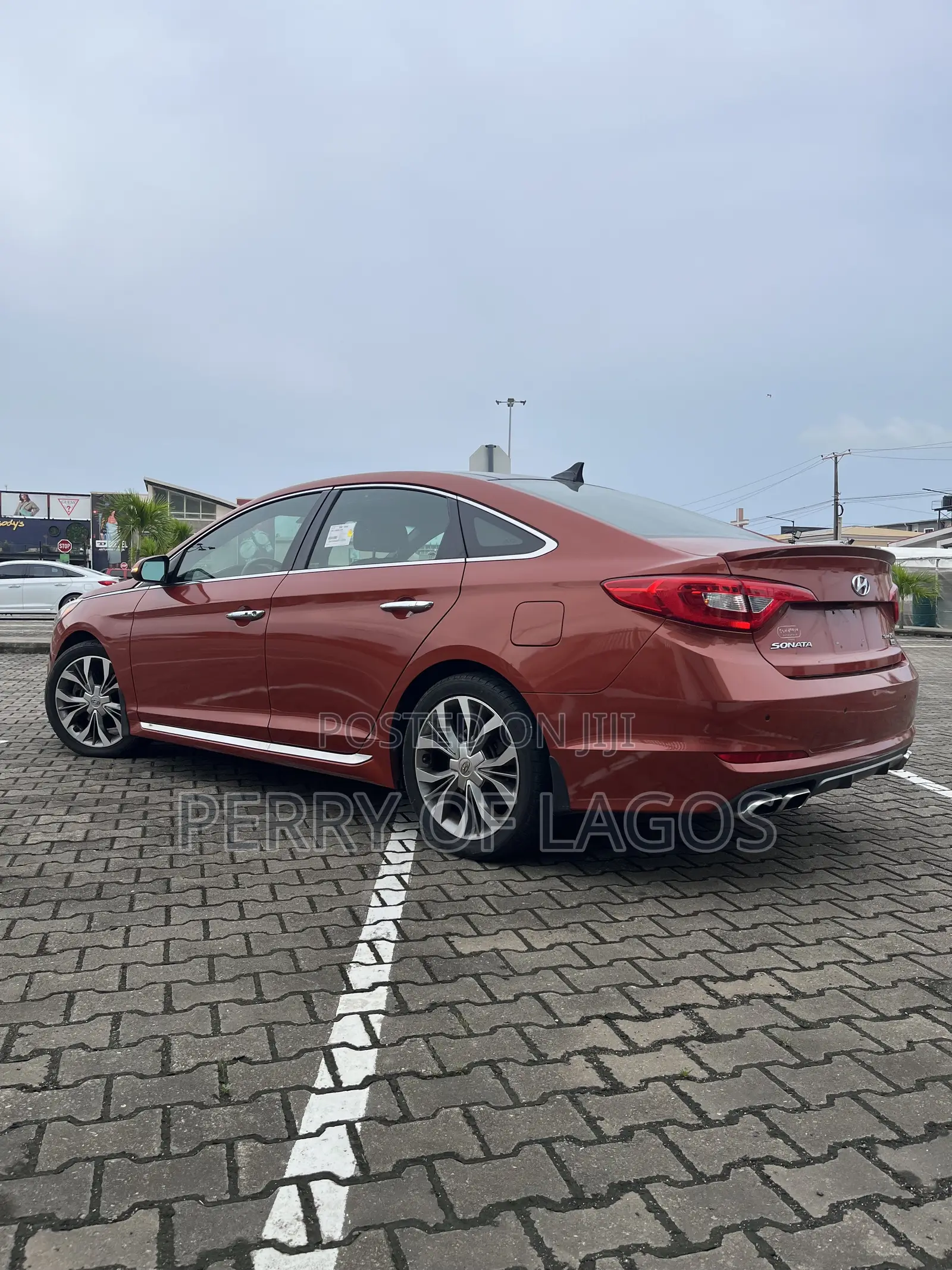 Hyundai Sonata 2015 Orange