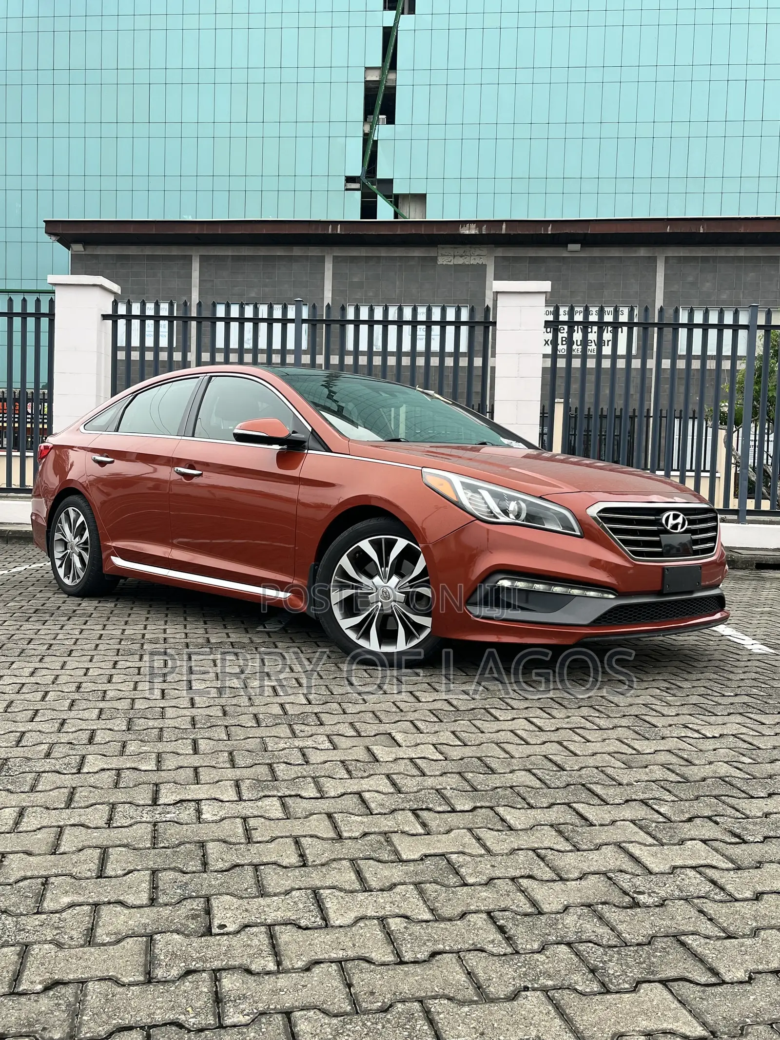 Hyundai Sonata 2015 Orange