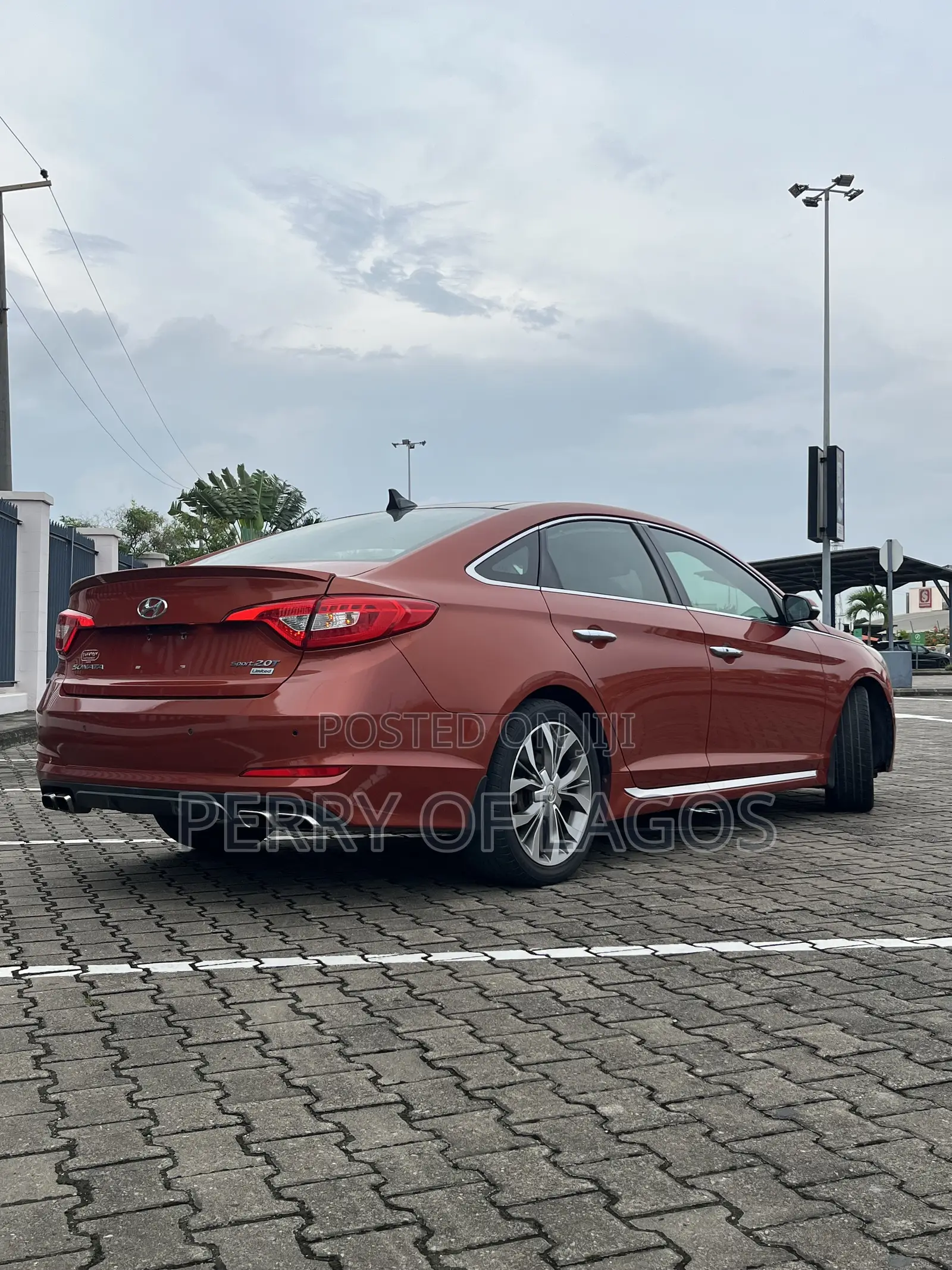 Hyundai Sonata 2015 Orange