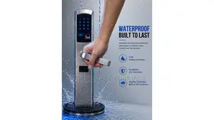 Smart Fingerprint Door Lock Waterproof Tuya Wifi Smart Door Lock