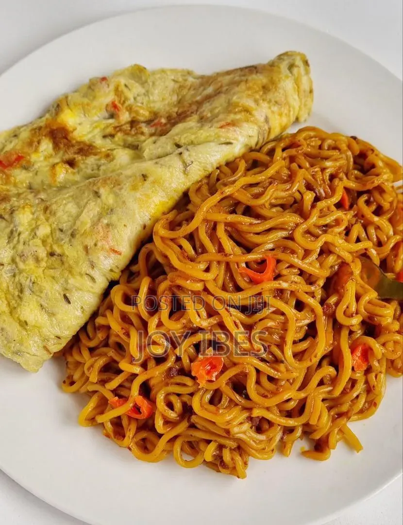 Noodles and Eggs or Chicken