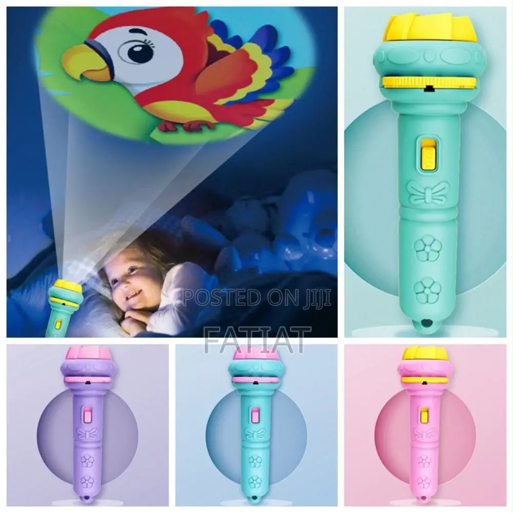 Mini Flashlight Projector for Kids