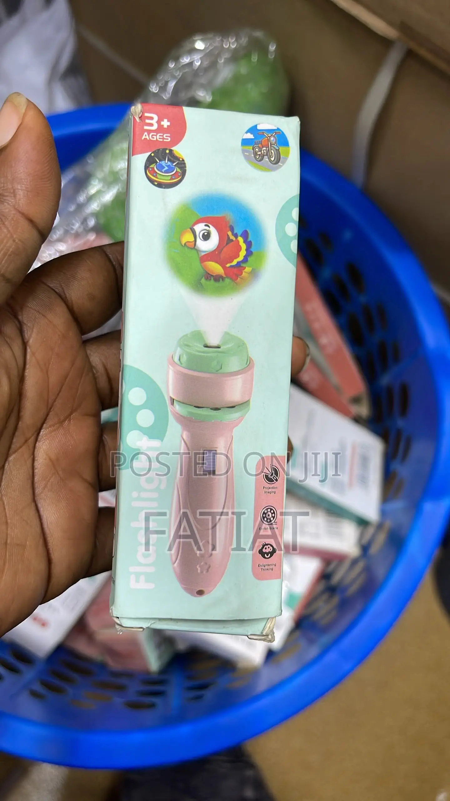 Mini Flashlight Projector for Kids