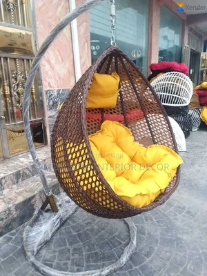 Indoor/Outdoor Rattan Swing Chair