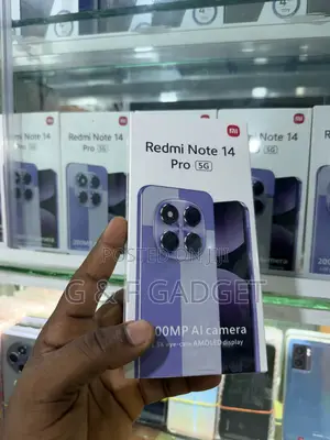 New Xiaomi Redmi Note 14 Pro 5G 256 GB Black