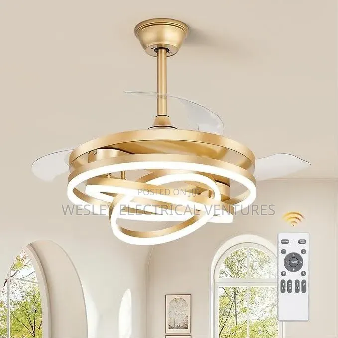Big Fan Chandelier Light