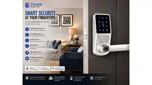 Fingerprint Smart Lock, Keyless Touchscreen Keypad Deadbolt Lock