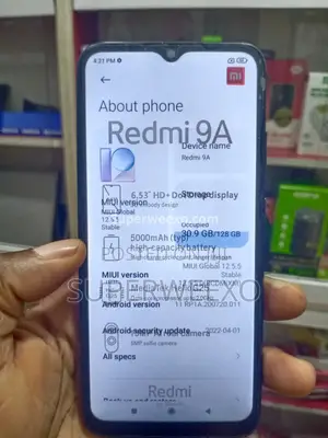 Xiaomi Redmi 9A 128 GB Black