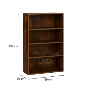 Rustic Wooden Bookshelf