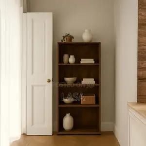 Rustic Wooden Bookshelf