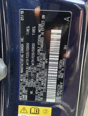 Lexus RX 350 F Sport FWD 2019 Blue