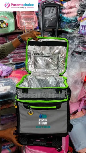 Collapsible Rolling Cooler Bag- 60cans/22.5l