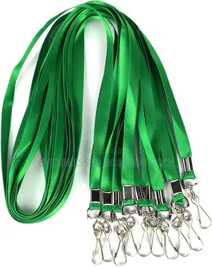 100 Pieces Lanyards for Tags Card/ Id Card for Staffs