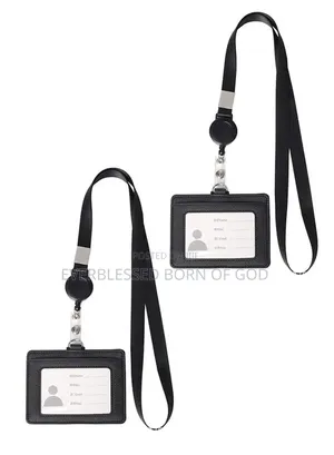 10 Pieces Staff Tags/ I D Card/ Badge Holder