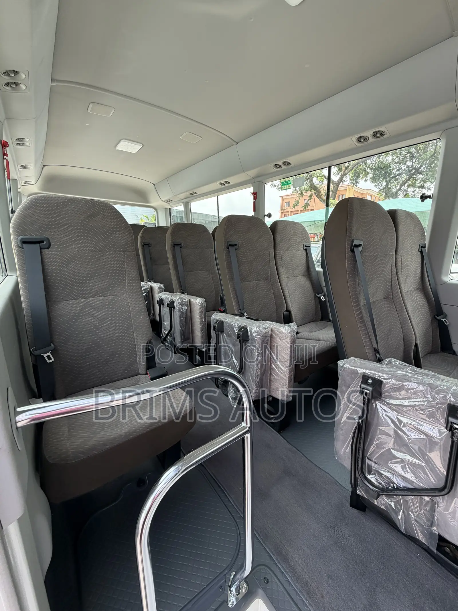New Toyota Coaster 2025 White