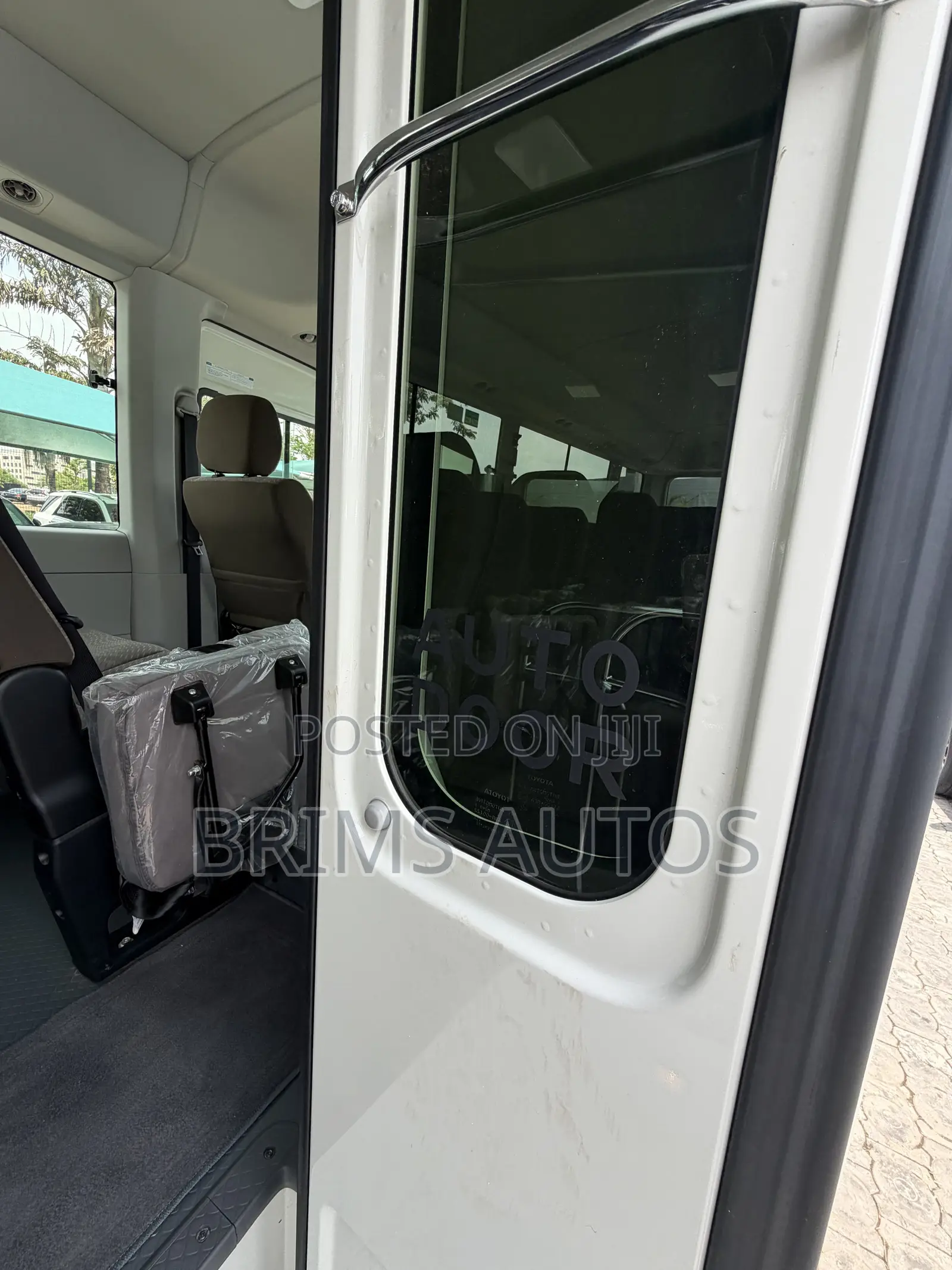 New Toyota Coaster 2025 White
