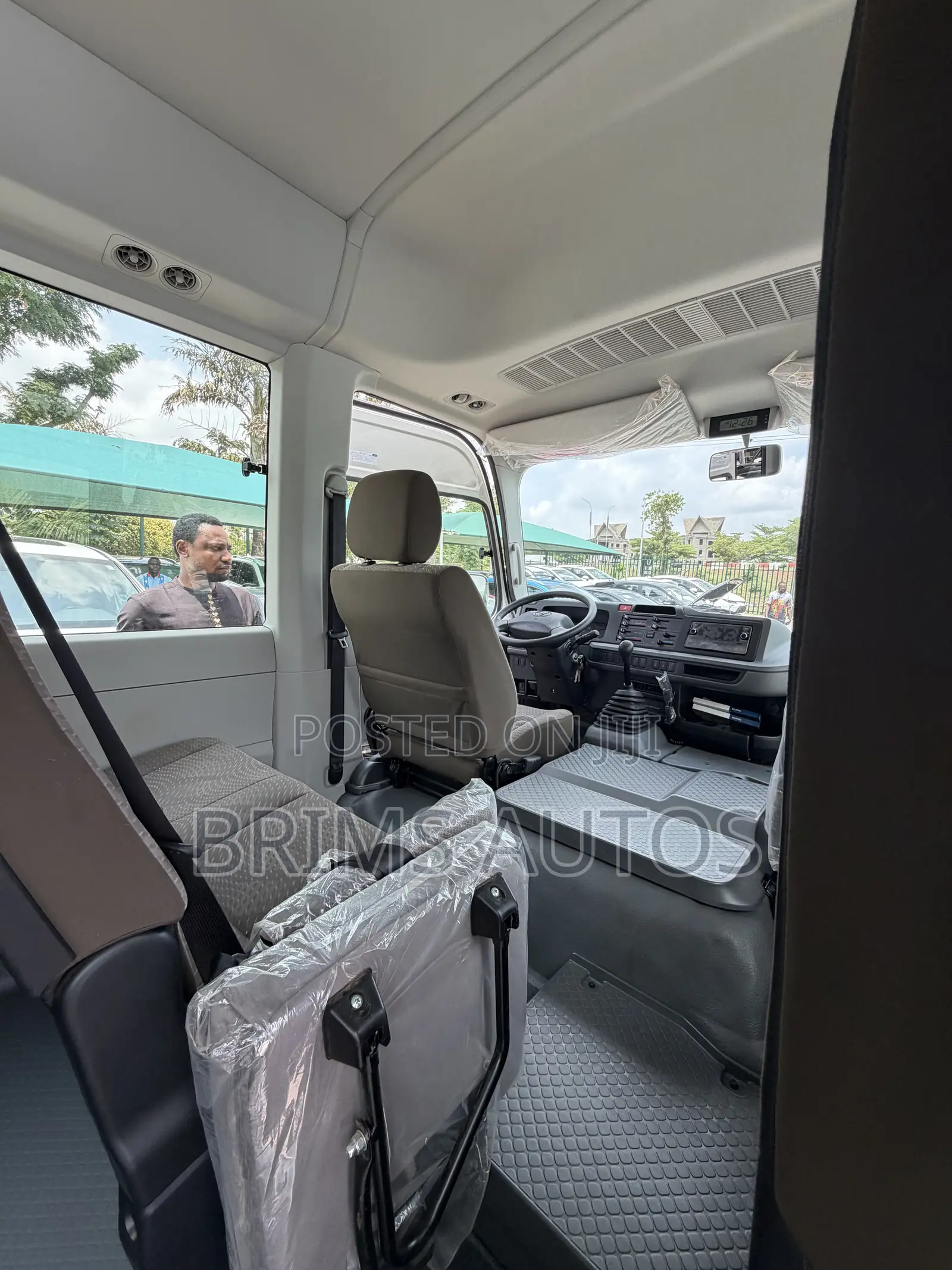New Toyota Coaster 2025 White