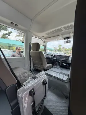 New Toyota Coaster 2025 White