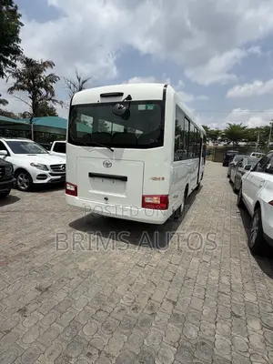 New Toyota Coaster 2025 White