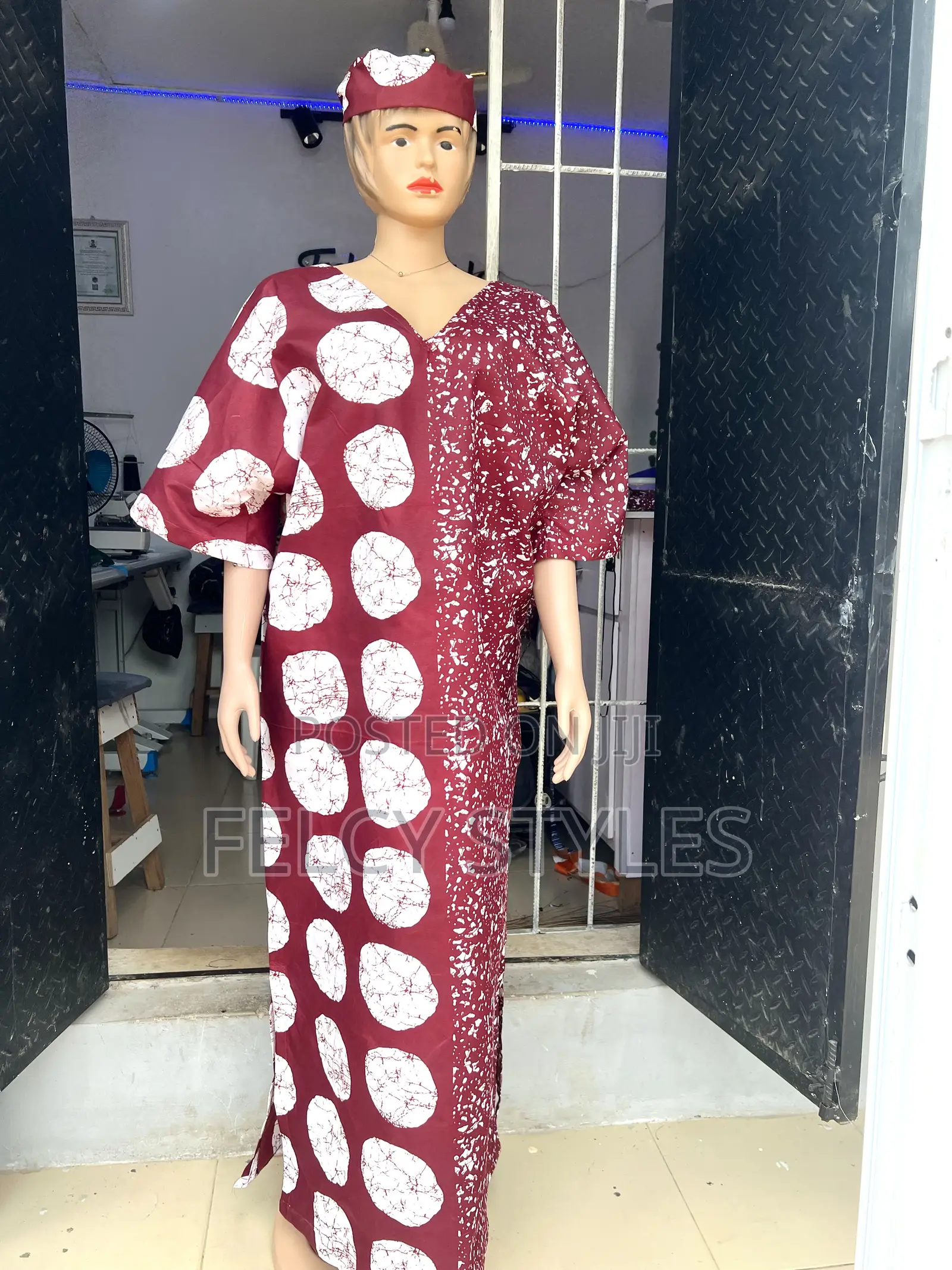 Ankara Bubu Gown