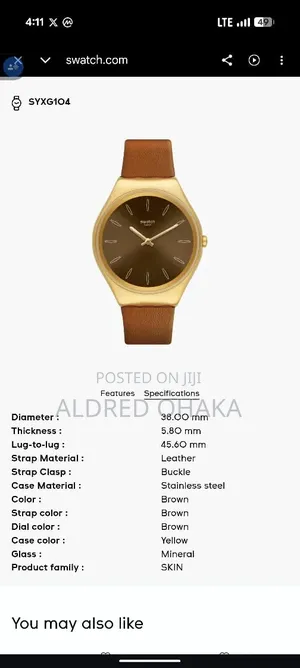 Swatch Skinsand (Syxg104)