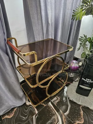 Gold Table Trolley