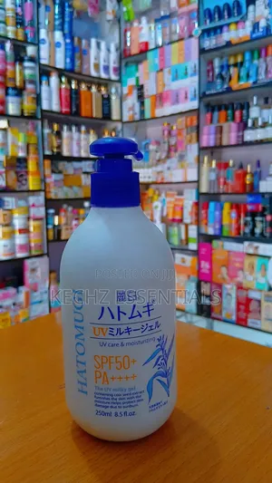 Hatomugi Uv Milky Gel Sunscreen
