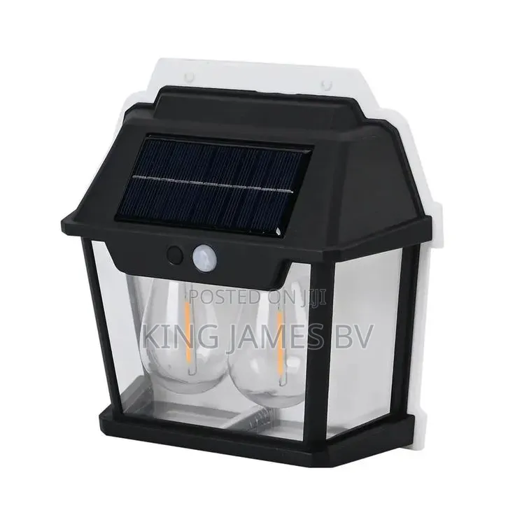 Modern Solar Double Filament Wall Light – Smart, Stylish Durable