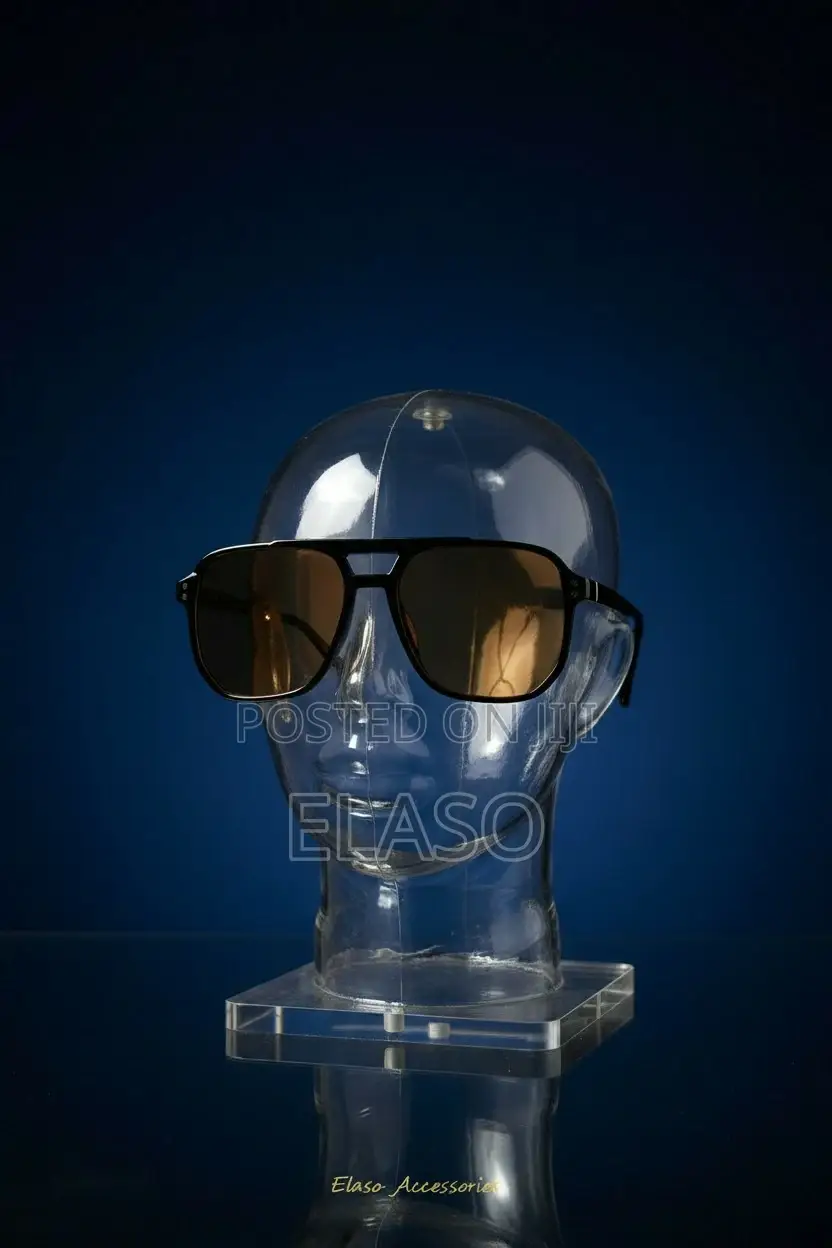 Fashionable Large Frame Unisex Rectangular Glasses