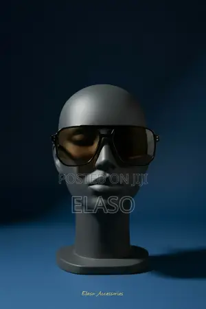 Fashionable Large Frame Unisex Rectangular Glasses